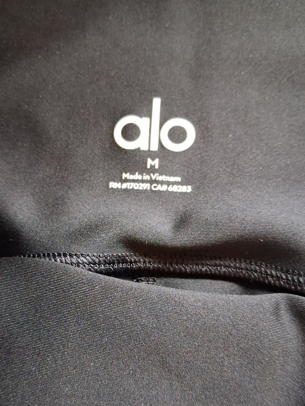 ALO Yoga Black High-Rise Leggings - Picture 2 of 4